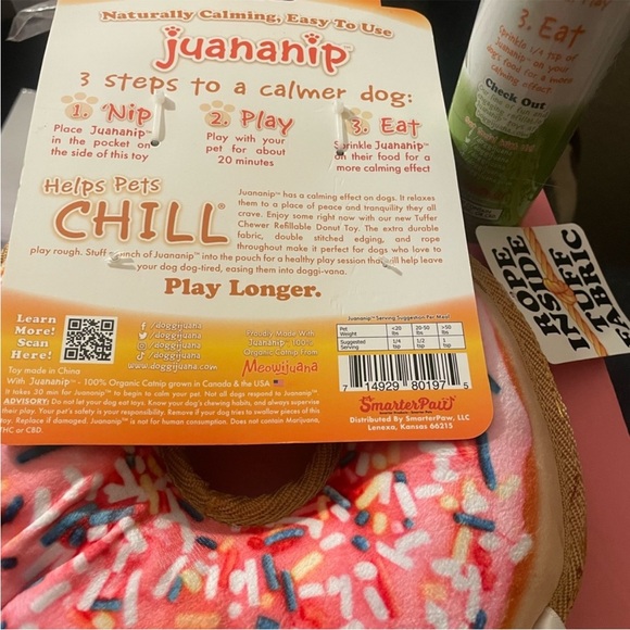 Doggijuana Donut Tuffer Chewer Toy - Picture 11 of 12